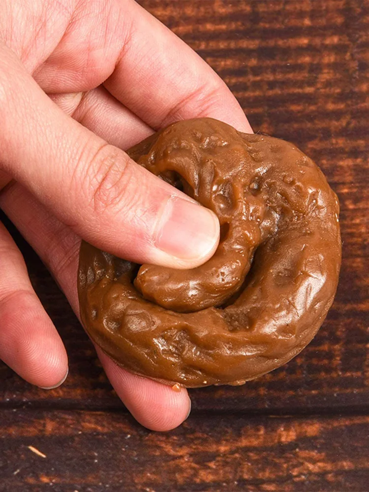6 PCS Fake Poo Soft Fake Dog Poo Prank Joke Fun Toy Trick Novelty Prank Turd April Fools' Day Halloween fake dog poo toy