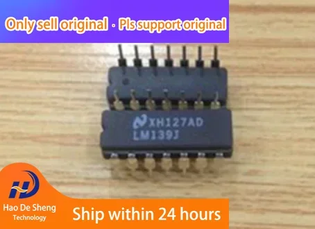 

10 шт./лот LM139J DIP14 новая Оригинальная фотография