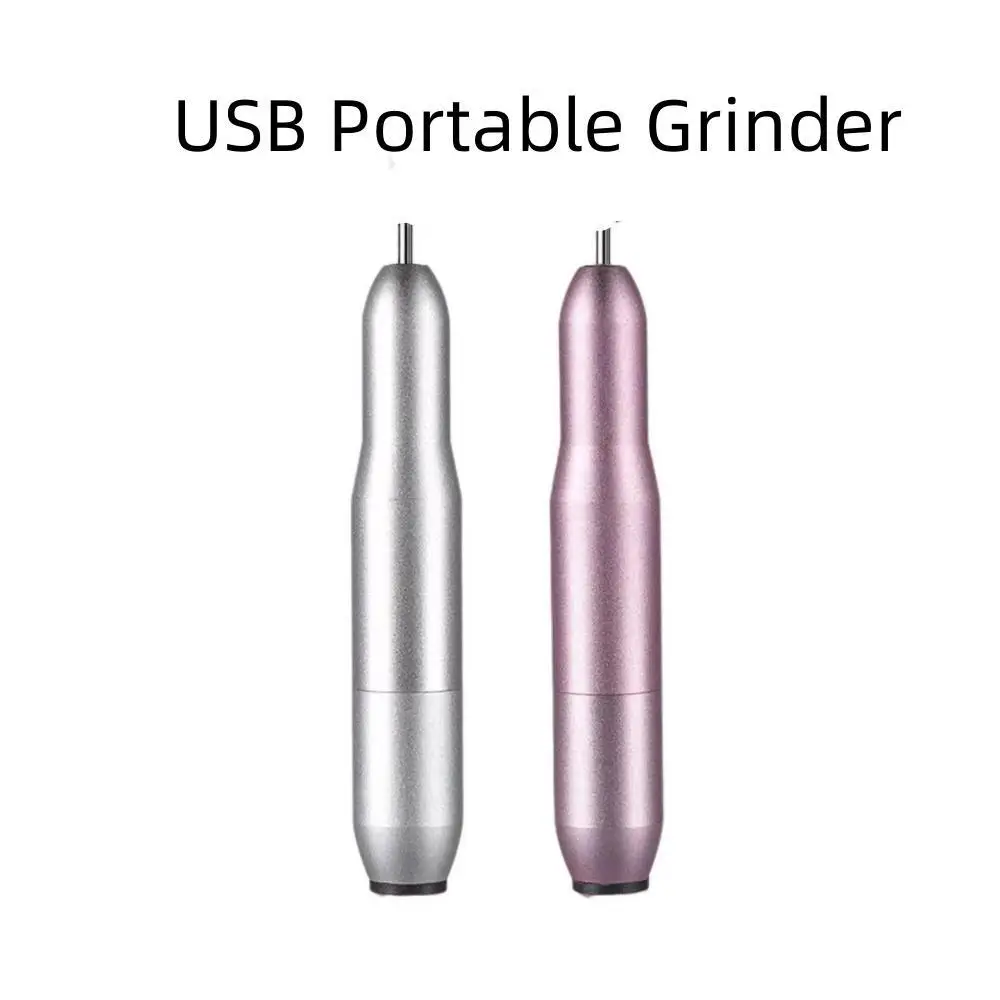 

Nail Drill Pen USB Portable Small Electric Grinding Head Manicure Removal Nail Removal Dead Skin Polishing Tool High-speed Mute