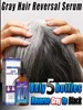 Natural Anti Gray Hair Serum | Nourishing Hair Care Remedy - Repair White & Darkening Hair 1