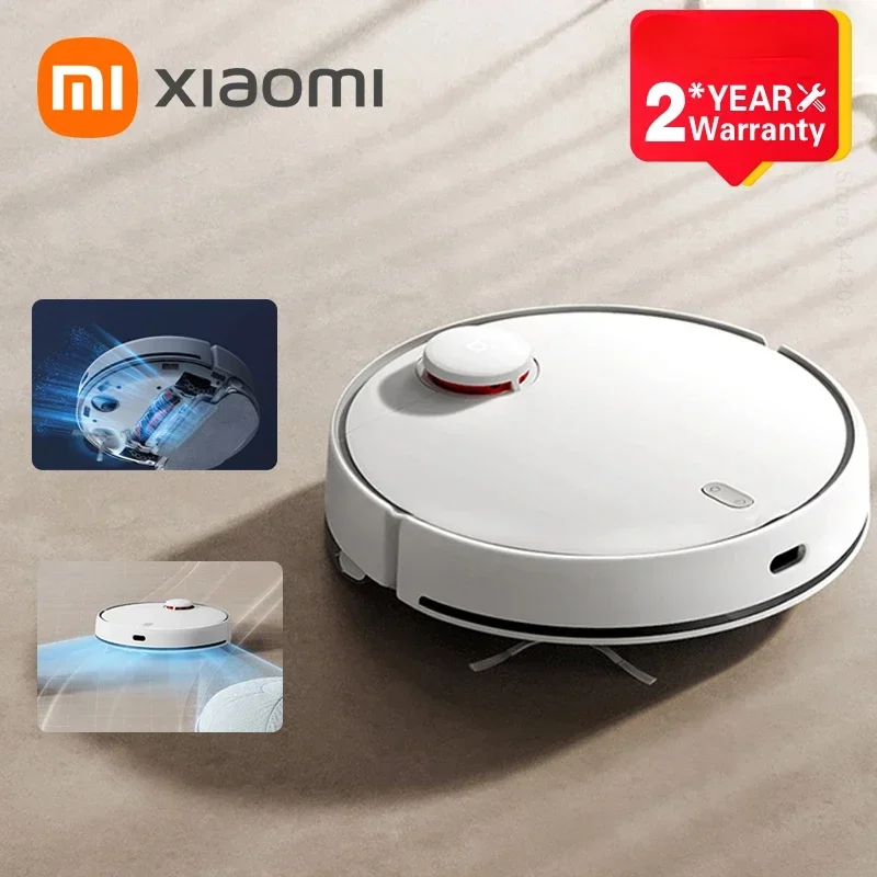 

Xiaomi MIJIA Robot Vacuum Cleaner MOP3 4000pa Suction Washing Mop App Is Planned for Household Sweeping Dust LDS Navigation