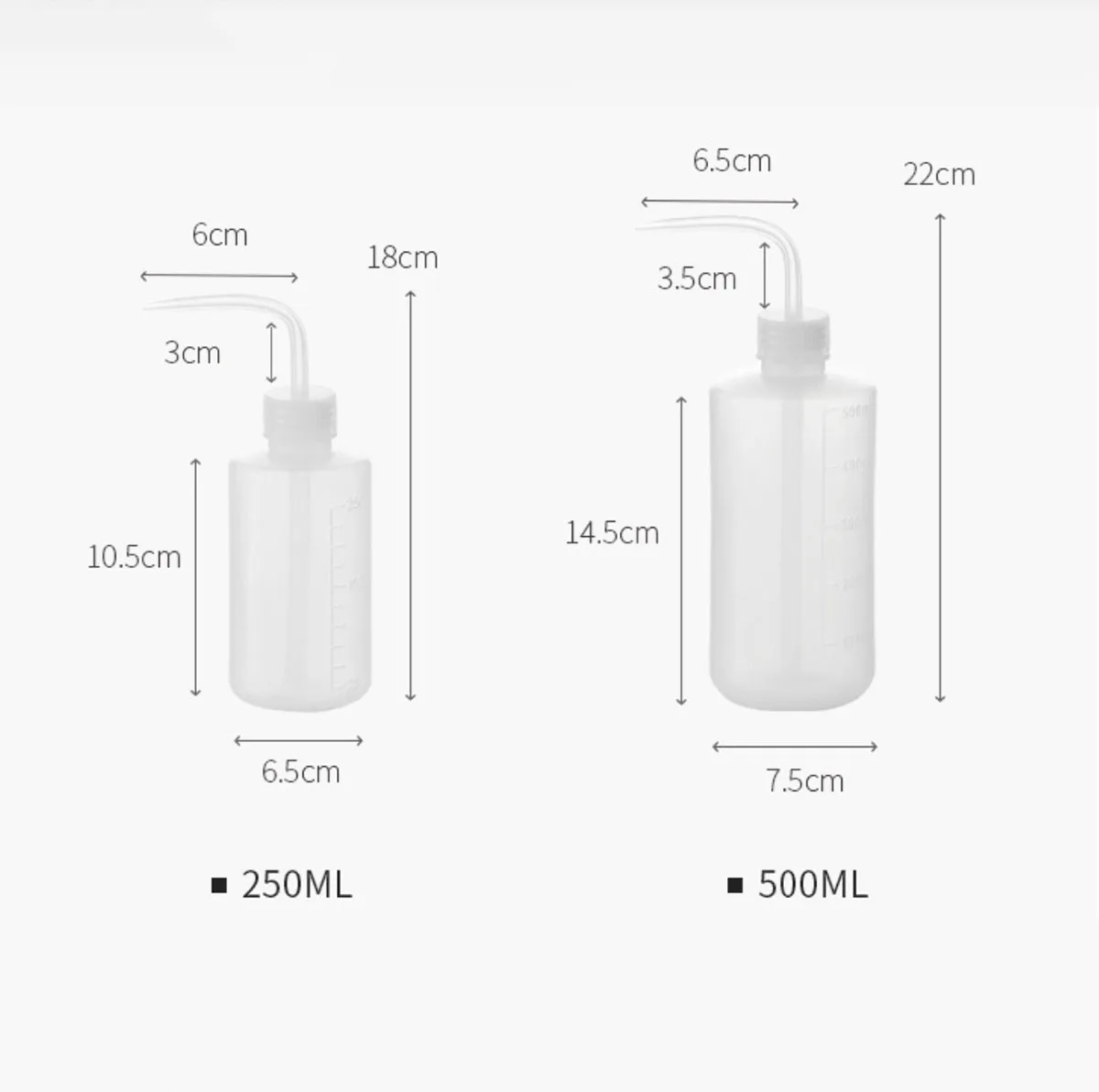 250 / 500/1000mL Water Beak Pouring Kettle Tool Succulents Plant Flower Watering Can Squeeze Bottles with Gardening Tools - 6