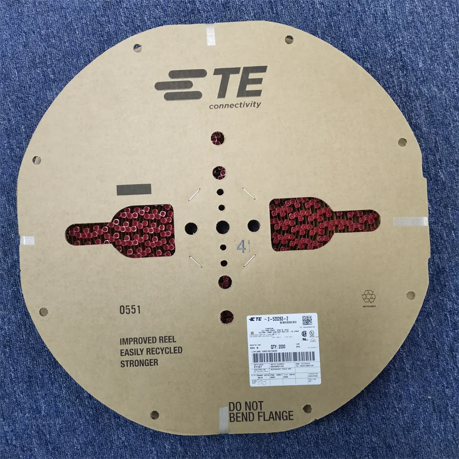 

2000/лот 2-520263-2 18-22AWG гнездовой разъем, 100% новый и оригинальный