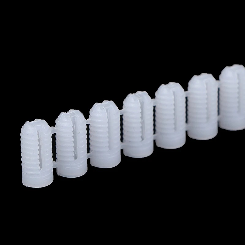 Drywall Anchor Kit Self Tapping Screws Drywall Anchor Expansion Plugs Plastic Wall Anchor Expansion Bolt Set 60PC M4 plastic Expansion Pipe Flat Head Self-Tapping Screw Nylon Tube bolt