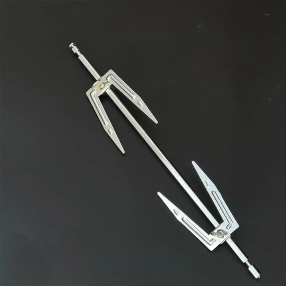 2pcs Chicken Roasting Fork Rotary Roasting Grill Fork 6mm Mounting Hole Electric Oven Rotation Shaft Parts