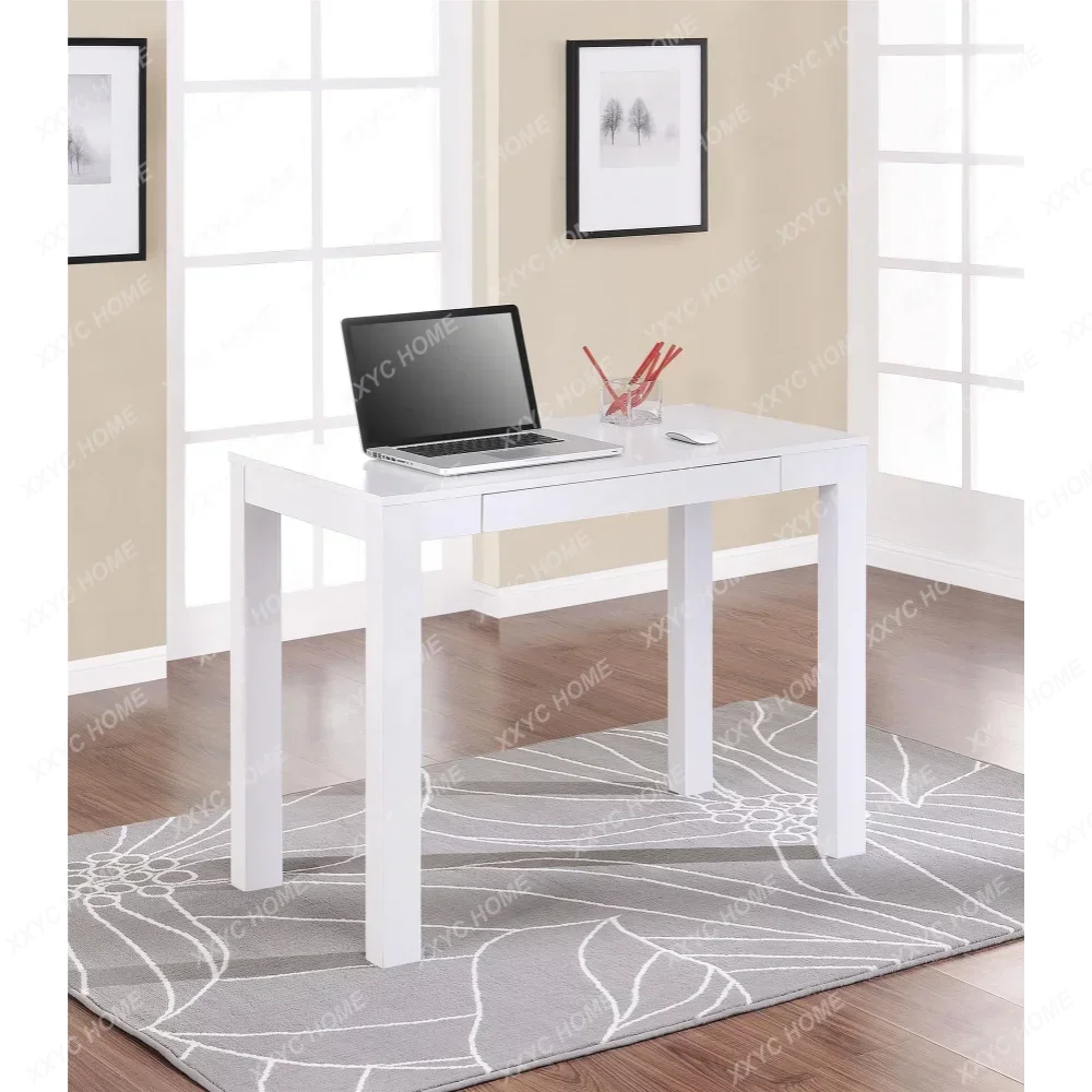 

Computer Desk with Drawer, White