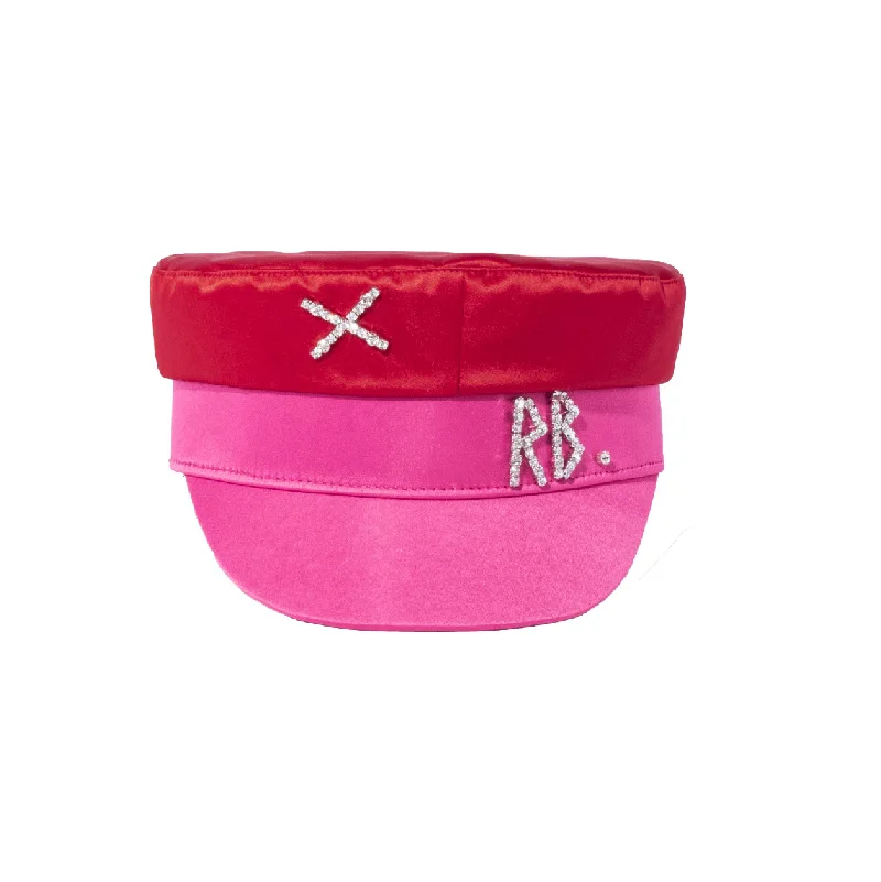Fashion Luxury Diamond Letter Stain Newsboy Cap for Women Crystal-embellished Baker Boy Caps S-XL Different Head Size cotton newsboy cap
