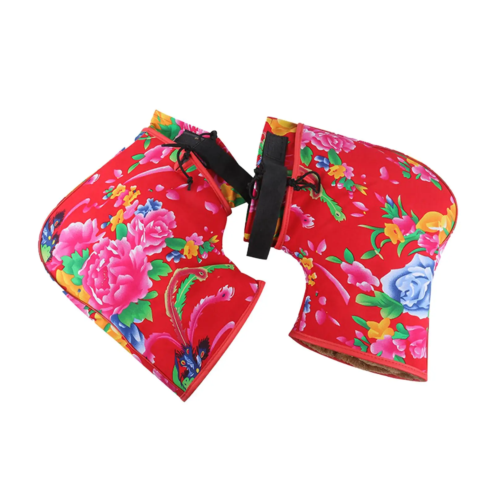 

Motorcycle handlebar sleeves outside the handlebar gloves for snowmobile