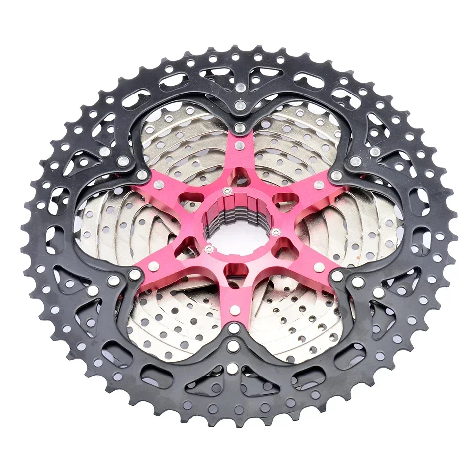 Bicycle Cassette SUNSHINE 8/9/10/11/12Speed MTB Freewheel Sprocket 11T-32T/36T/40T/42T/46T/50T/52T HG For SHIMANO/SRAM