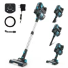 INSE Cordless Vacuum Cleaner, 20KPa Stick Vacuum up to 40min Runtime, 6-in-1 Cordless Stick Vacuum for Household Cleaning 1