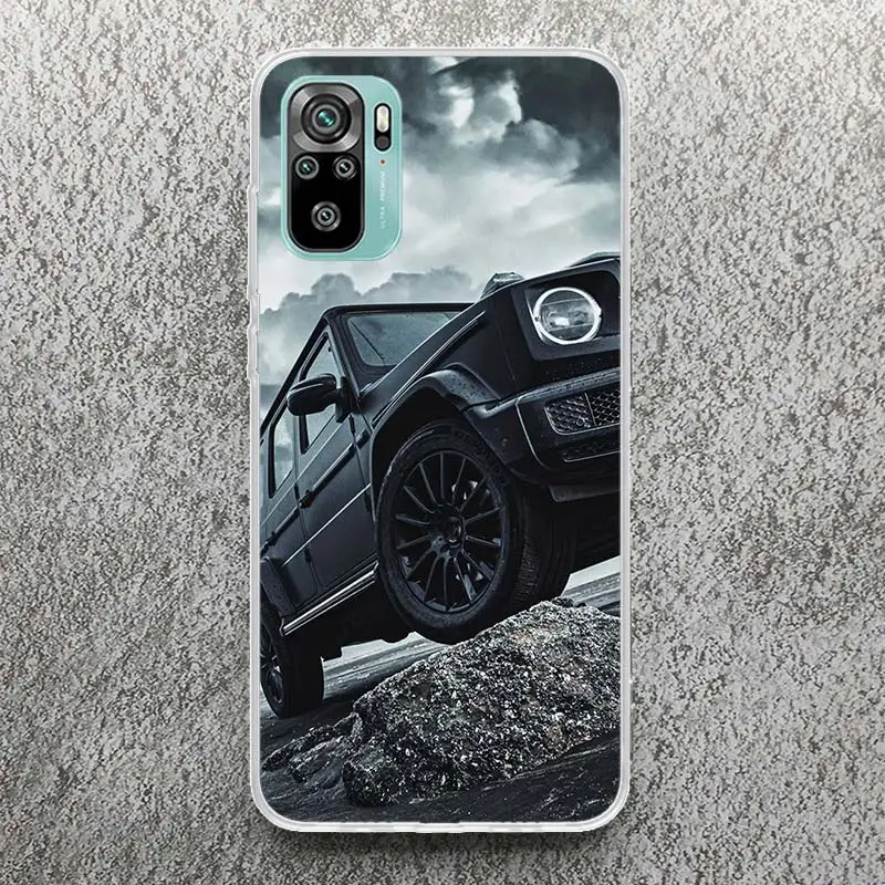 Sport Car C63 E63 S63 G63 Phone Case For Xiaomi Redmi 9 9A 9C 9T 10 10A 10C 12 12C 8 8A 7 7A 6 6A S2 K20 K40 Pro Soft Silicone C - Image 5