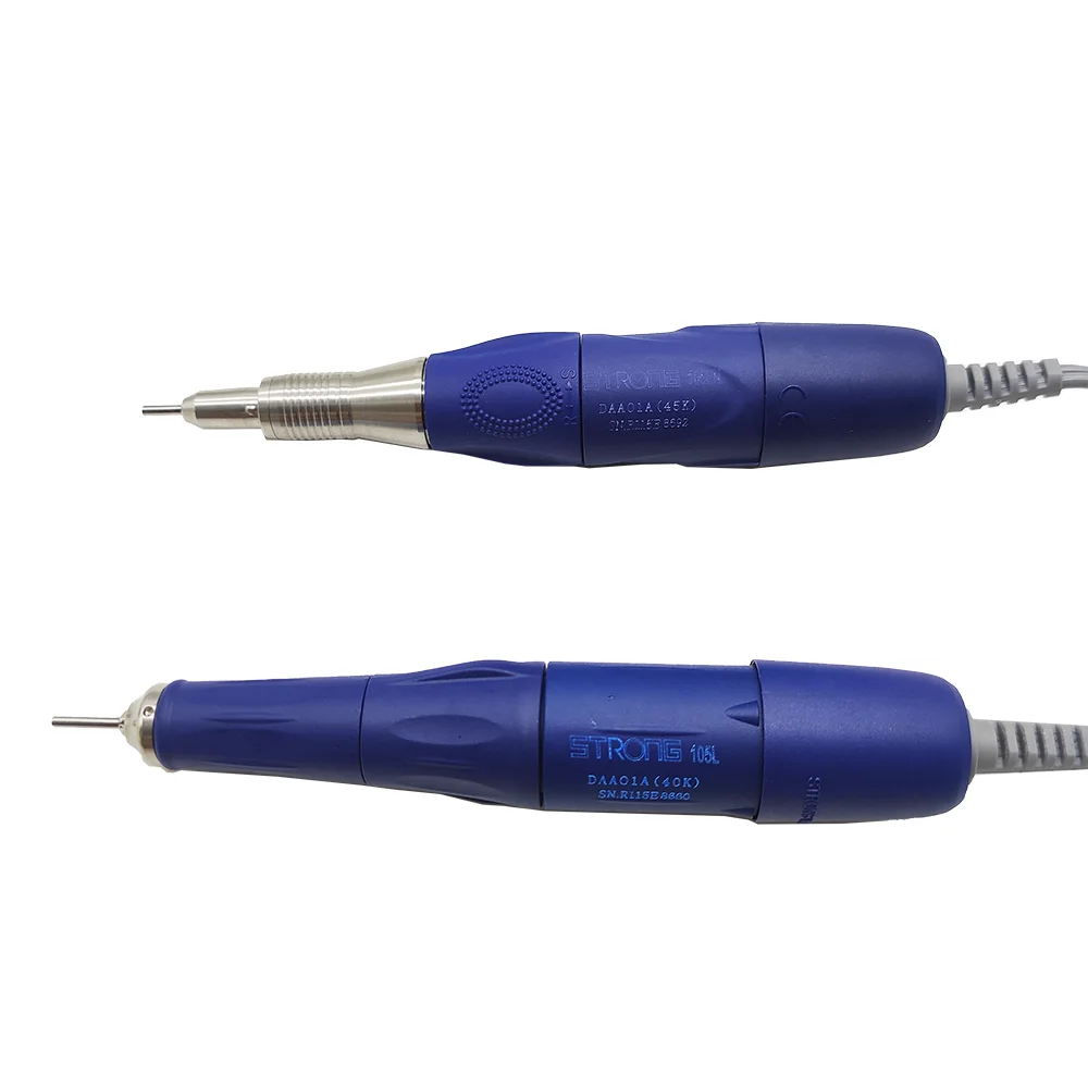 40K Strong 105L Micro Motor Pen 45K 105LN Electric Nail Drill Handle For Strong 210 Manicure Machine Set Tool Polish Equipment 2