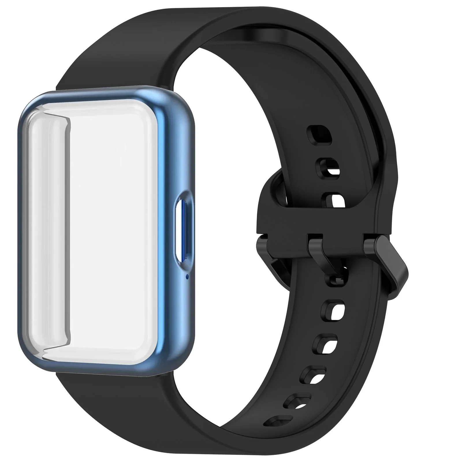 Silicone Strap and Protective Case Kit for Fitness Band Accessories
