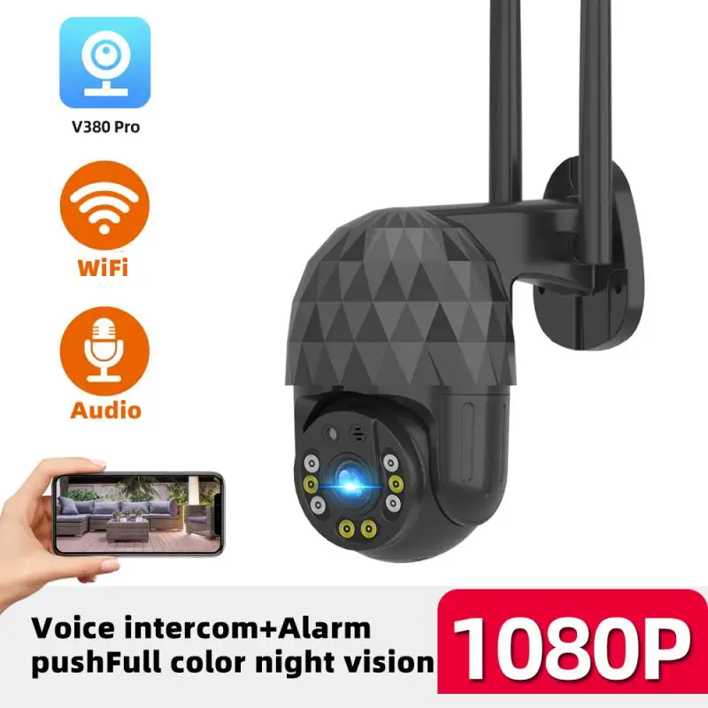 

V380 pro 1080P Wifi IP Camera Wifi Wireless Outdoor Night Vision Home Security Camera Video CCTV Surveillance Cameras