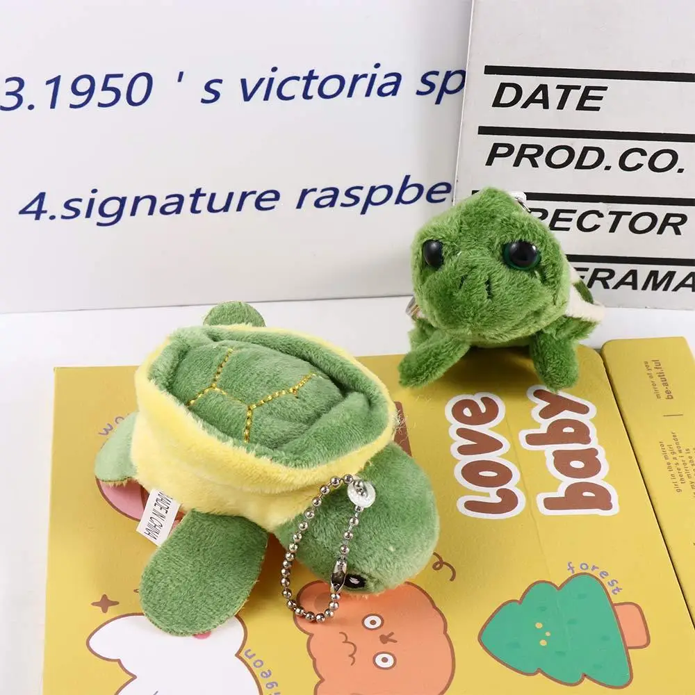 Zabawkowe Prezenty Kluczyk Do Samochodu Ozdoby Z Motywem Tortoise Wisiorek Do Kluczy Dla Kobiet Koreański Styl Zapinana Klamra Pluszowy Brelok
