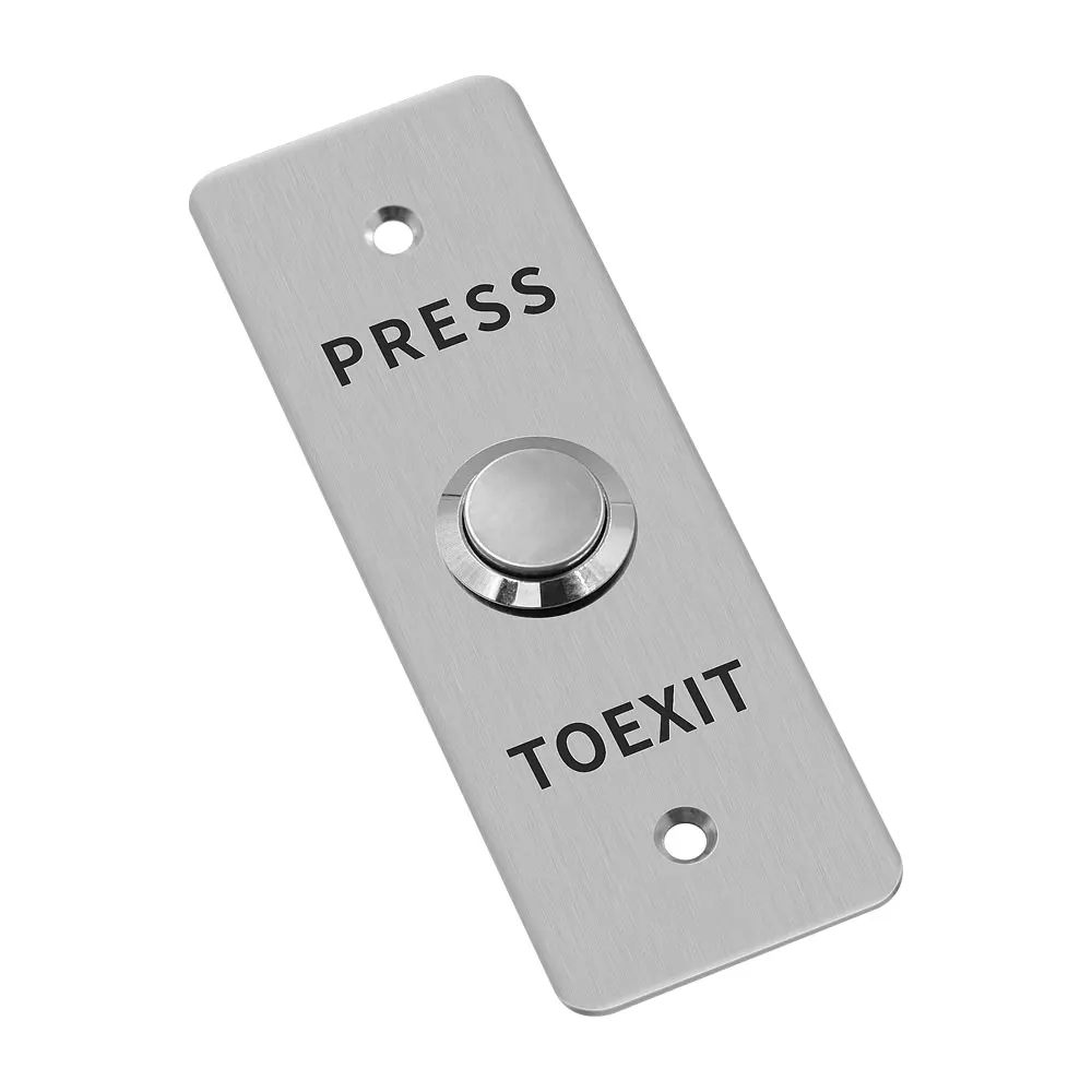 S403D-2 Door Exit Button Release Push Switch Stainless Steel Alloy exit button I