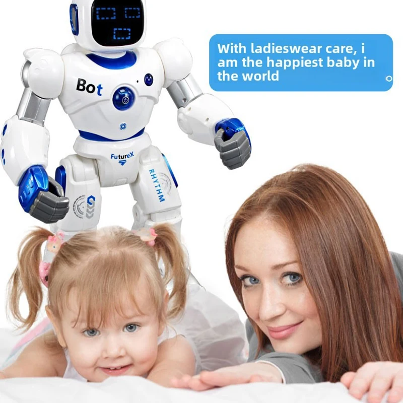 AI Intelligent remote control robot voice dialogue programming high-tech electric dance children's toy early childhood education