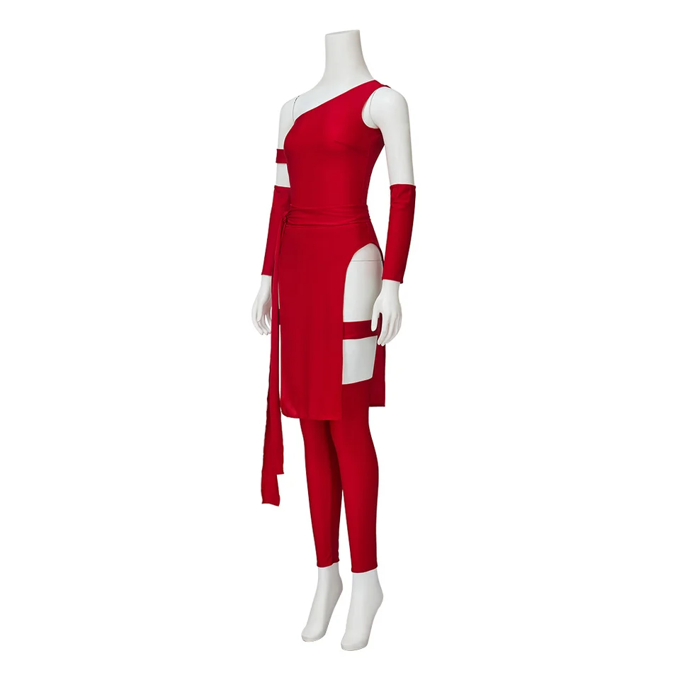 Anime Elektra Natchios Cosplay Costume Dress With Headgear Women Halloween  Party Superhero Elektra Costume Sexy Red Outfits - AliExpress, image size:960x960