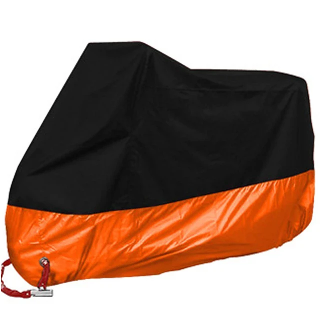 Motorcycle Cover For Motorcycle Funda Bike All Season Waterproof Dustproof UV Protective Outdoor Indoor Moto Rain Cover S-XXXXL Orange