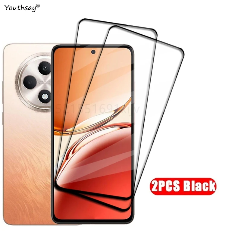 غطاء كامل من الزجاج لهاتف OPPO Reno12 FS 5G من الز...