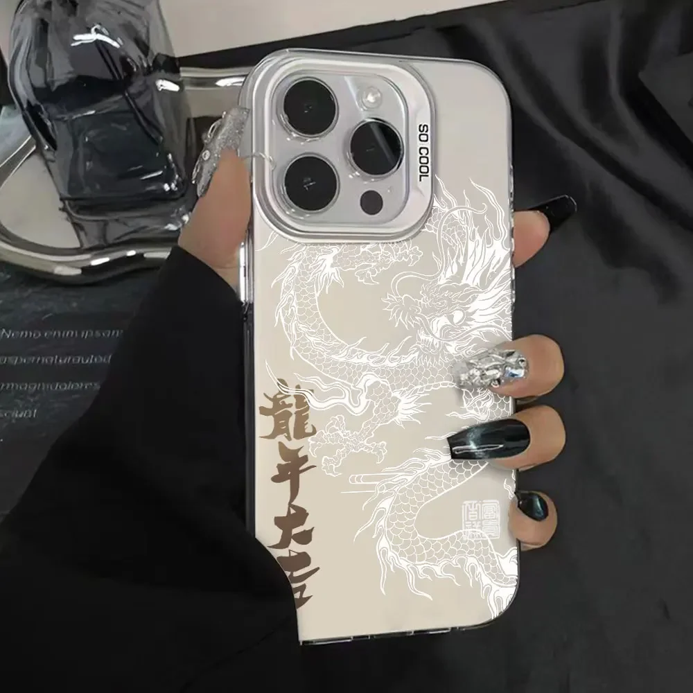 Luxury Dragon Design Shockproof Phone Case
