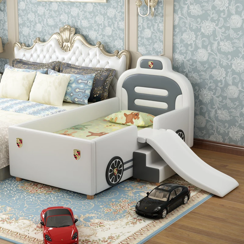 Pretty Luxury Childrens Bed Modern Elegant Villa Comferter Kids Bed Baby Loft Camas De Dormitorio Furniture Home 3