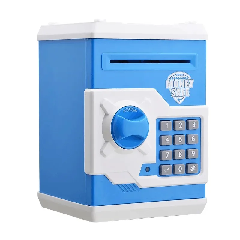 Creative Mini ATM Password Protected Money Box Coin Storage Toy Safe Cash Saving Toy for Kids And Adults in China