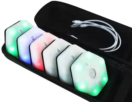 

Новая Обновленная скорость рефлекс Fitlight тренажер фотоэлектрический гибкий тренировочная система фотовспышка тренировочные подставки