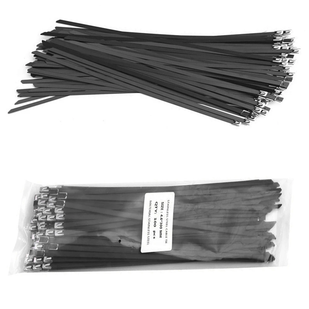 alta temperatura, resistência à oxidação, preto, 4.6*0.25mm, 100PCs, 304