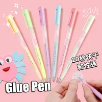 Candy Color Glue Pen Handbook Dispensing Pen Quick-Drying Dot Gule Stick DIY High Viscosity Glue School Office Supplies 1