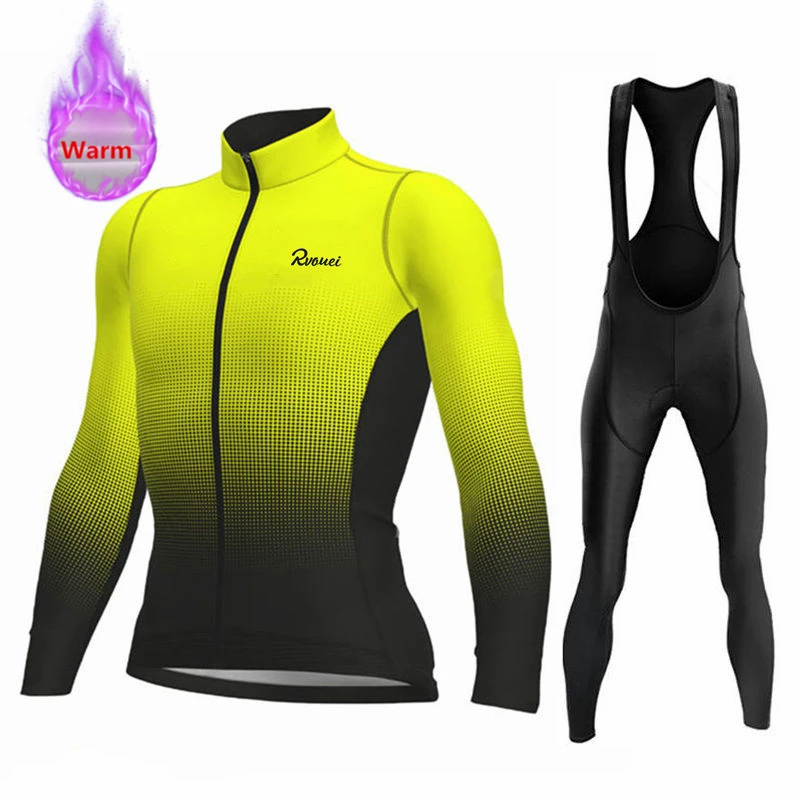 Winter Thermal Cycling Jersey Set 5