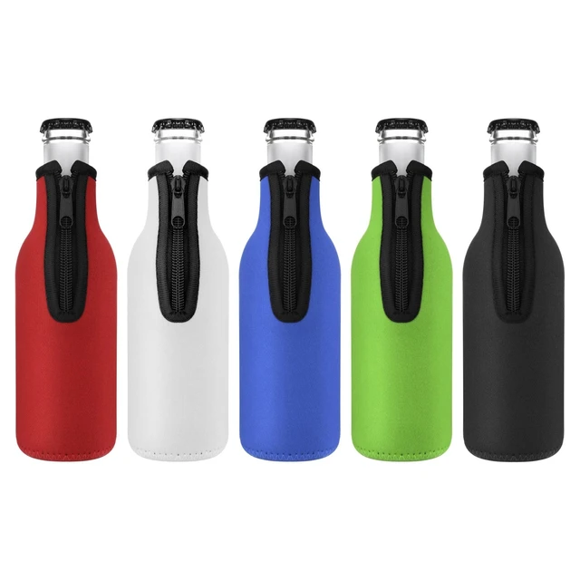 Buy Wholesale China Neoprene Wine Koozie With Zipper Wine Bottle