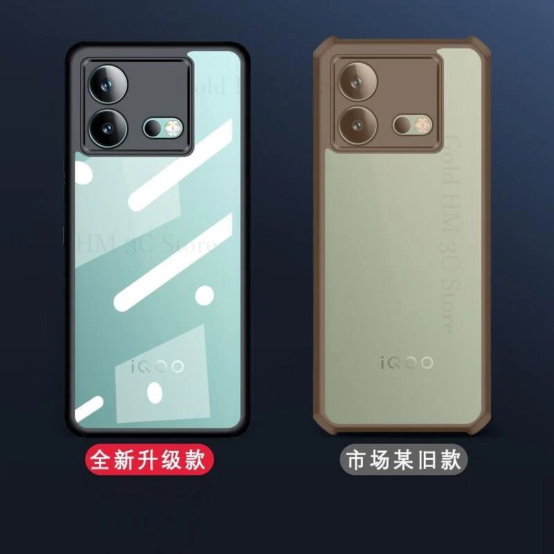 Cooling Heat Dissipation Magnetic Phone Case For vivo iQOO Neo8 Pro For Magsafe Transparent Matte Cover For iQOO Neo 8 Pro Funda