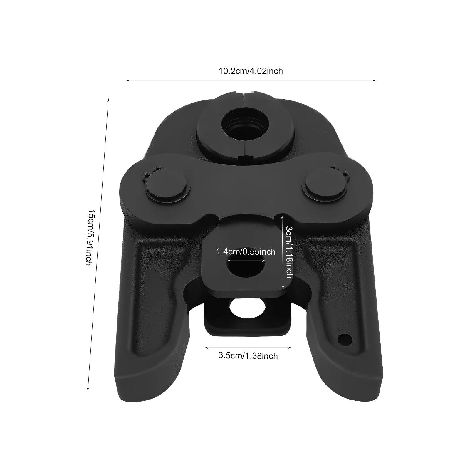 Leichte Crimpzange mit 4 verschiedenen Pressbacken (TH16-20-26-32mm) für Aluminium-Kunststoff-PEX-PB-Rohre und Kupferverbindungen – Detail 8