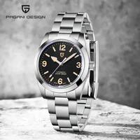 PAGANI DESIGN 2024 New 36MM Men Automatic Mechanical Watches NH35 Sapphire Stainless Steel AR Coating 20Bar Clock Watch for Men 2