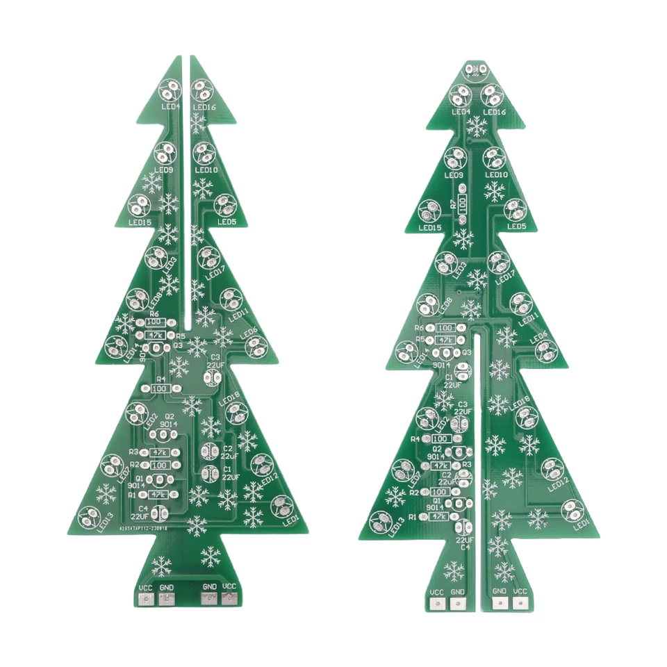 カラフルな人工クリスマスツリー 199047-3_b890ba8e-794e-495b-