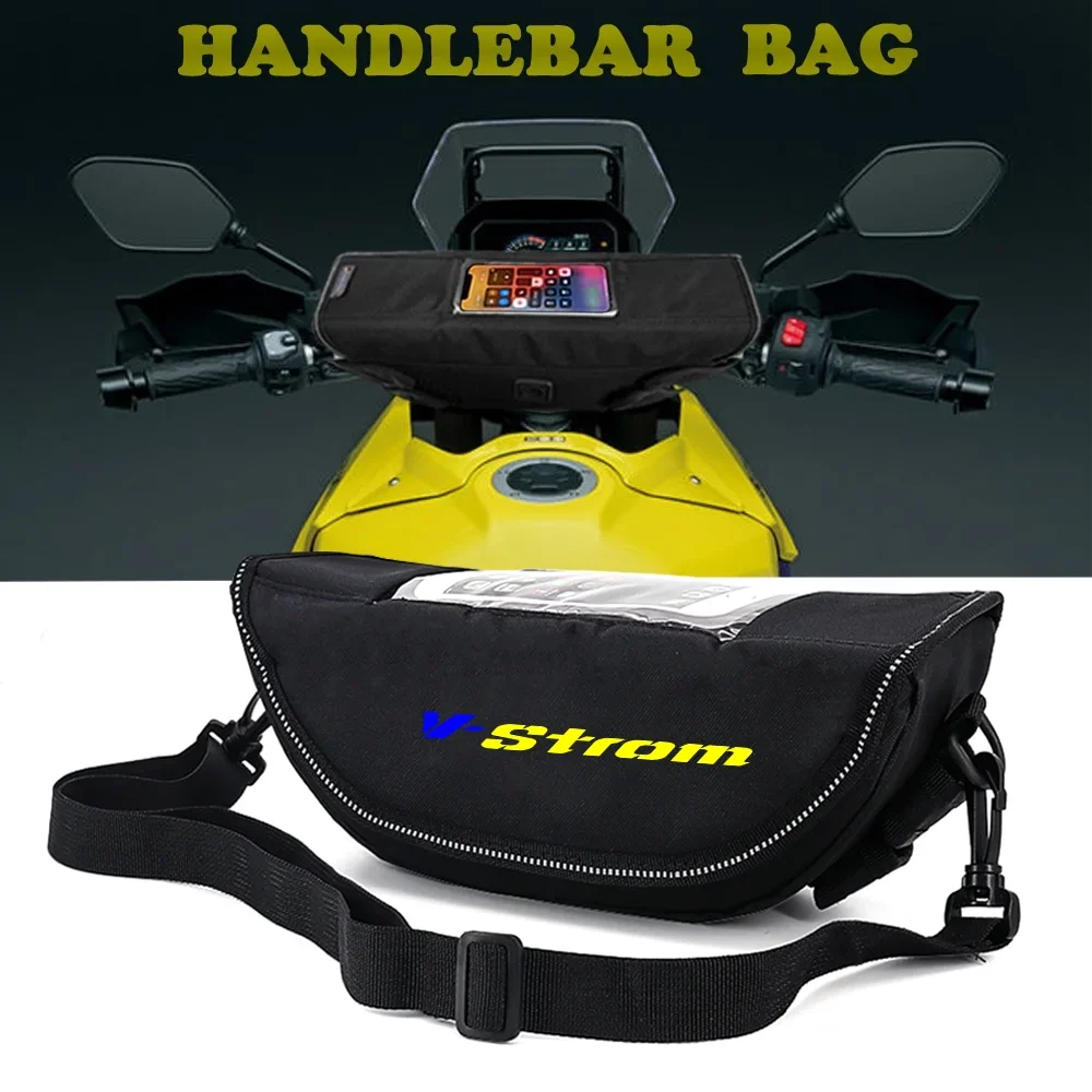 Borsa Da Manubrio Per Moto F800R - Impermeabile, Con Schermo Trasparente Per Telefono - Foto 8