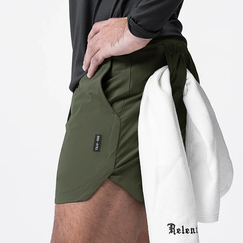 Men's Summer Gym Shorts Loose Quick Drying Shorts Man Outdoor Casual Running Male Sports Fitness Jogger Basketball Short Pants 4