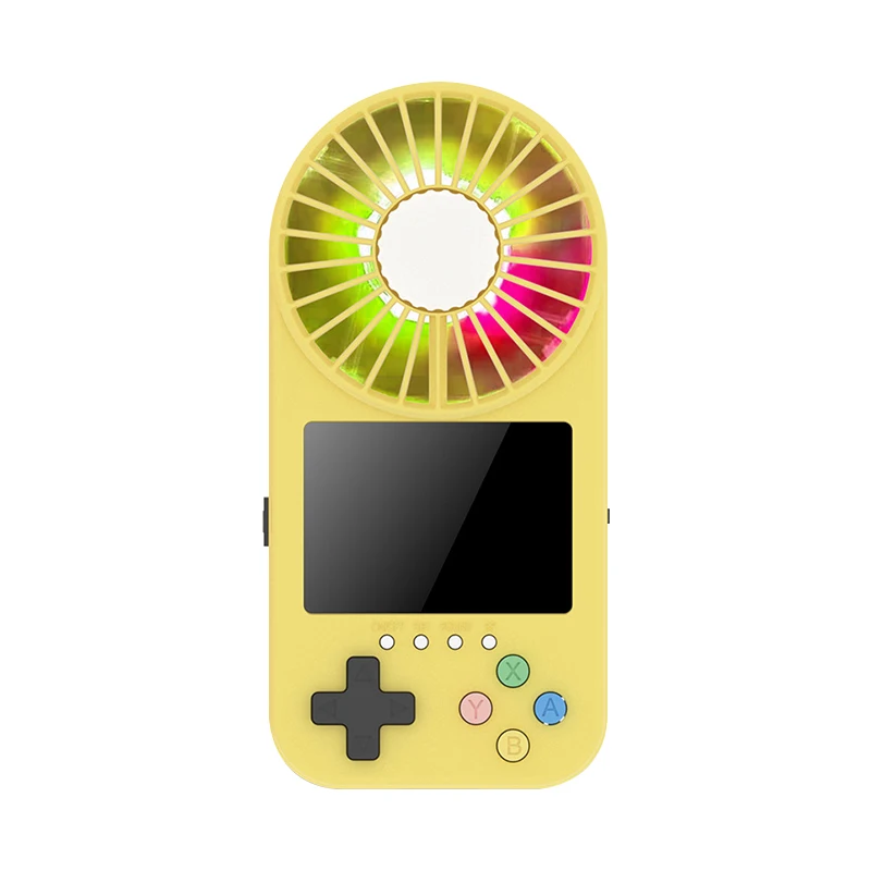 Retro Portable Mini Handheld Video Game Console 500 In 1 Game Classic Game Player With Aromatherapy Fan for Kids Gift 