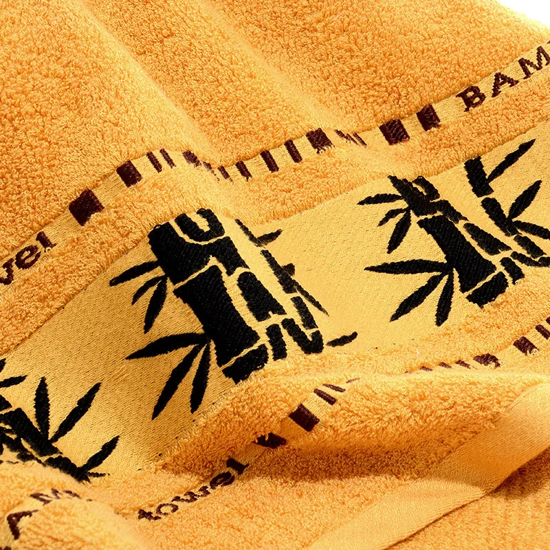 Set Of 3 Thicker Bamboo Green Bath Beach Towel Set For Adults Face Hand Sport Towels Bathroom 35cmx75cm*2pcs And 70cmx140cm*1pcs