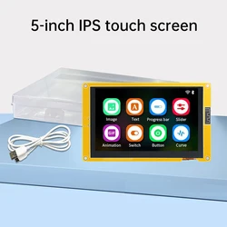 5 - Inch IPS RGB/7 - Inch TN RGB Smart Capacitive Touch Display with WiFi & Bluetooth 800x480 (5 - inch touch)