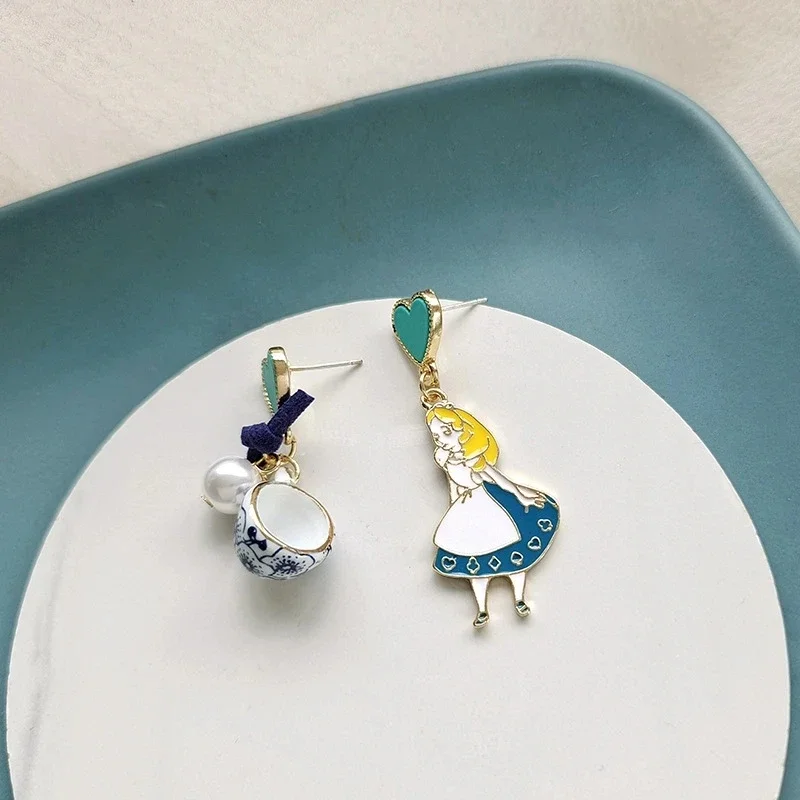 Asymmetrical Design Earrings