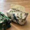 Tissue Box European Vintage Style Living Room Table Storage Bag Jacquard Drawn Paper Bag Household Desktop Paper Drawn Bag 3