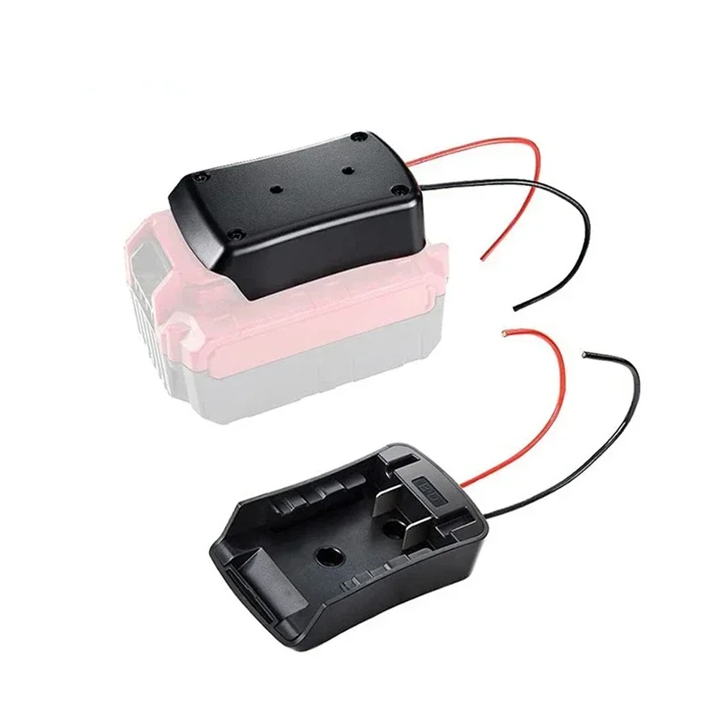 Charger Adapter Power Supply Adapter Battery Charger Adapter Battery Adapters for Makita/Bosch/Milwaukee/Dewalt/Black&Decker/Ryobi 18V Power Connector DIY Adapter Dock Holder 14 Awg Wires