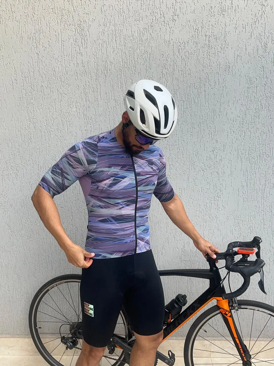 YKYWBIKE 2026 Herren-Radtrikot Weiches Leichtes Rennrad-Trikot Atmungsaktives Sommer-MTB-Trikot Kurzarm-Shirt – Detail 5