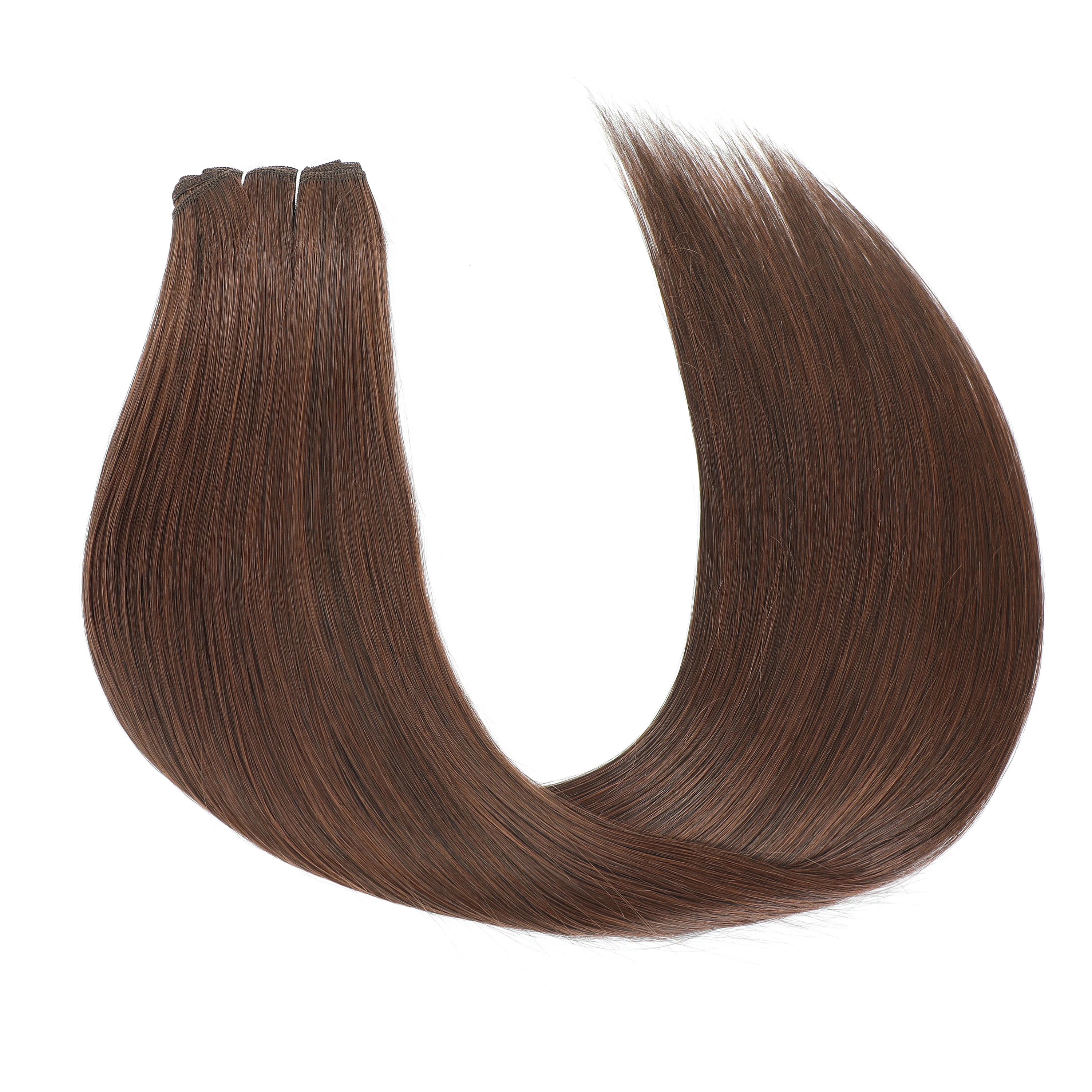 Gladys Bone Straight Hair Bundles Bio Natural Hair Extensions Synthetic Yaki Straight Weaving Full to End
