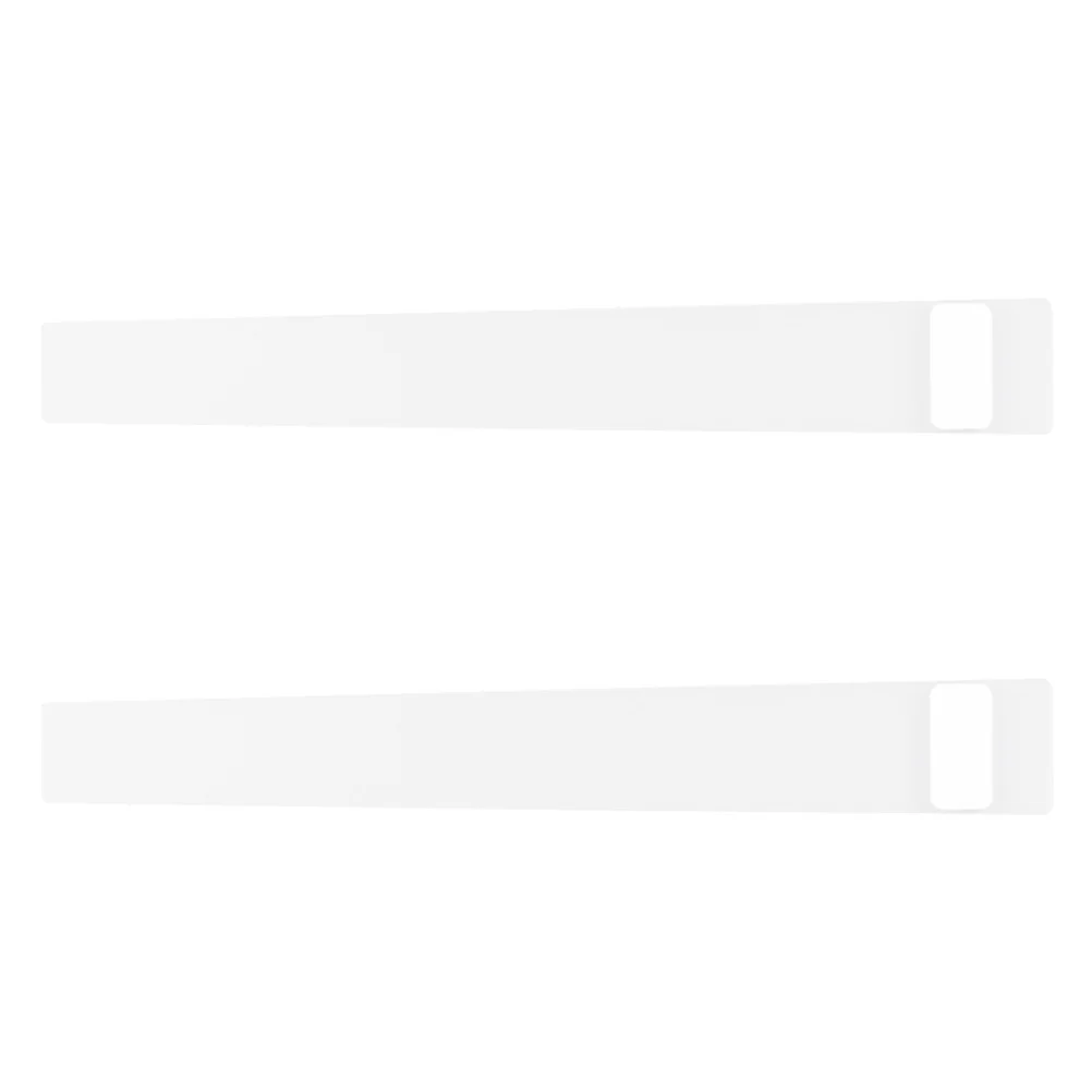 

2 Pcs Fingerboard Protector Nail Sticker Guitar Accessory Cover Protective Pe Fretboard for Child