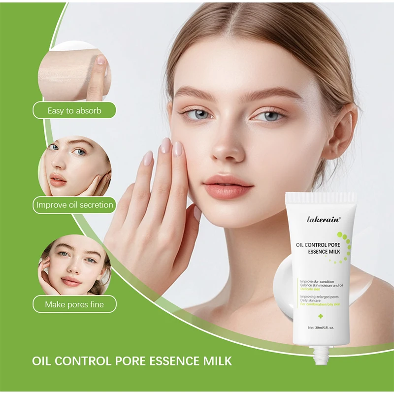 Brand Essence Milk Oil Control Brighten Face Moisturize Invisible Pore Primer Improve Dullness Effective Skincare Lotion