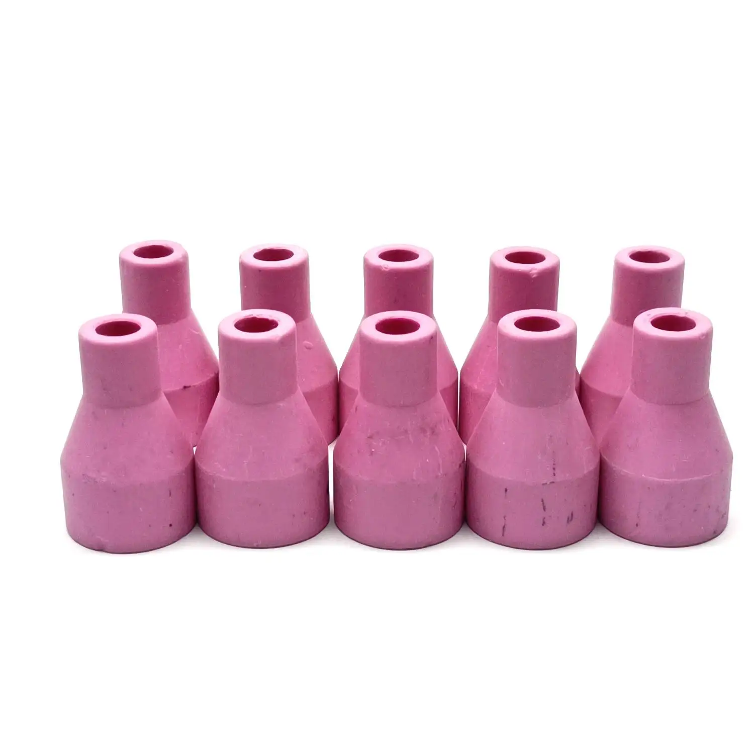 QQ-150 QQ-150A QQ150 QQ 150 150A TIG Argon Welding Welder Torch Burner Nozzle Ceramic Shield Cup 10 Piece soft flexible neck m8x1mm thread qq 150 qq150 qq 150 150a tig argon welding welder torch burner handle head