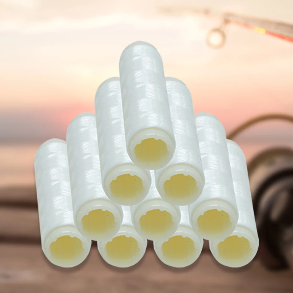Bait Elastic Fishing Line Gear Tools 200/100m Elastic Thread Spool High Tensile No Knots Required Accessories 10pcs fishing line fishing tackle
